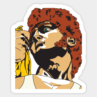 70's David Sticker